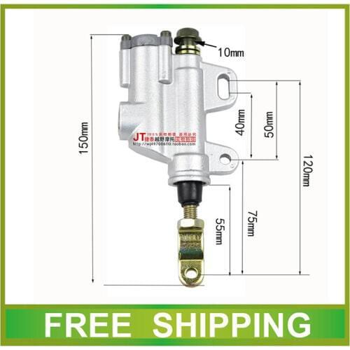 Jialing zongshen shineray CQR 150cc 250cc motorcycle rear foot brake pump with cable rear light sensor accessories free shipping