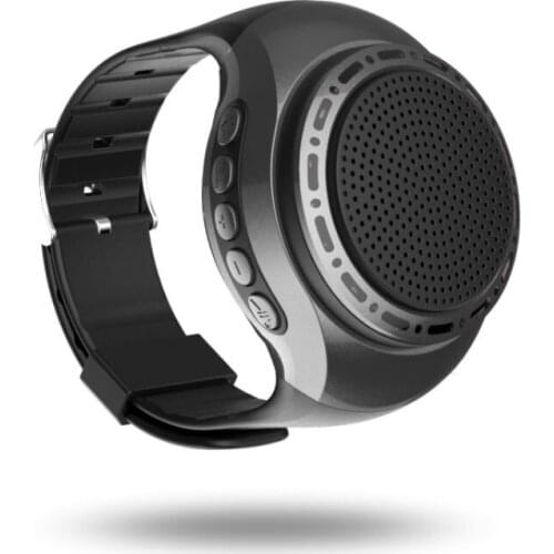 New Multifunctional Wireless Watch Speaker Wrist Portable Wearable Mini Sports Wireless Subwoofer Bluetooth Waterproof Speaker