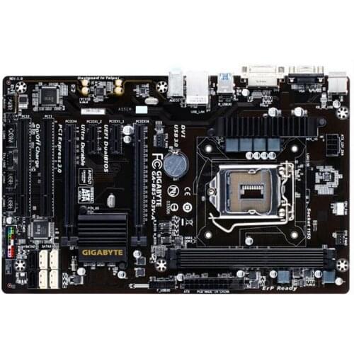 Original motherboard Gigabyte GA-B85-D3V-A 1150 DDR3 B85-D3V-A desktop motherboard mainboard free shipping