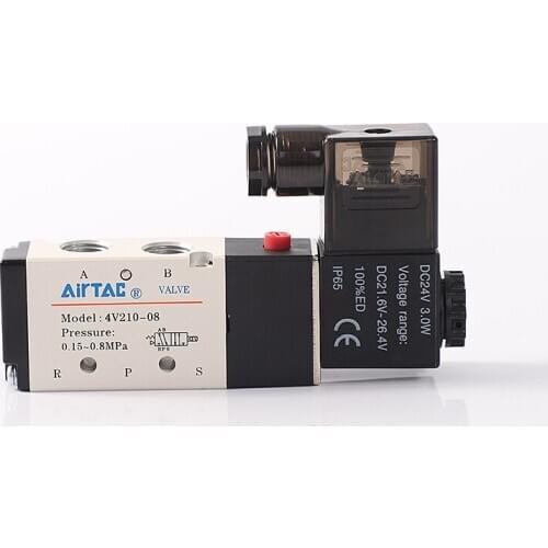 Original Airtac pneumatic solenoid valve 4V210-08 4V310-10 4V110-06 4V410-15