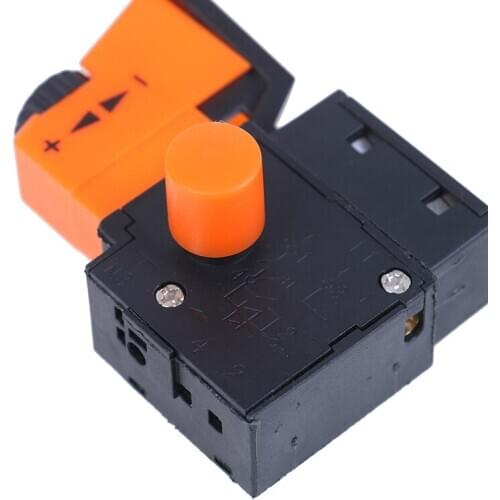 Electric drill speed switch FA2/61BEK 220V 6A Electric pistol drill Stepless speed change Power tool switch Power accessories