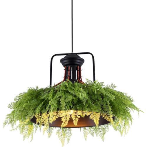 Walnut Pendant Lamp restaurant chandelier fashion bar sprinkle decoration chandelier simulation plant Pendant Lamp