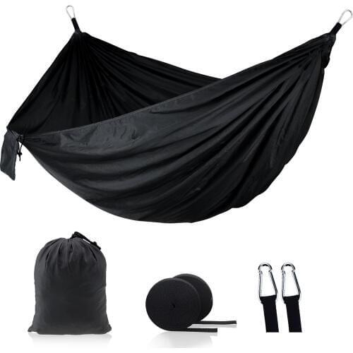 Popular Best quality custom waterproof 210T Parachute Cloth Material Outdoor Garden hammock