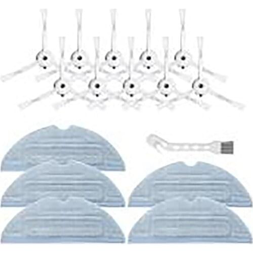 Mop Cloth Wipes Rag Cleaning Pad Comb Side Brushes for Mi Roborock T7S/ T7S PLUS/S7 Sweeper Robot Cleaning Parts
