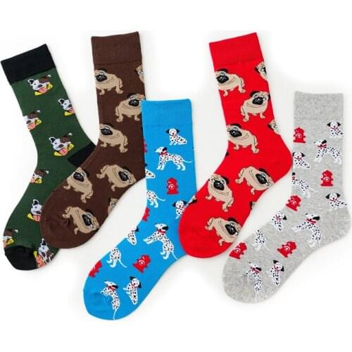 Warm Animal Cartoon Animal Socks Cute Womens Pure Cotton Socks Cute And Fashionable Puppy Socks Cotton Female Socks
