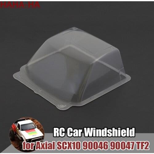 RCRUN Hardened Plastic RC Car Window Glass Windshield for 1/10 RC Crawler TAMIYA Bruiser Hilux TF2 Body Shell Upgrade Parts