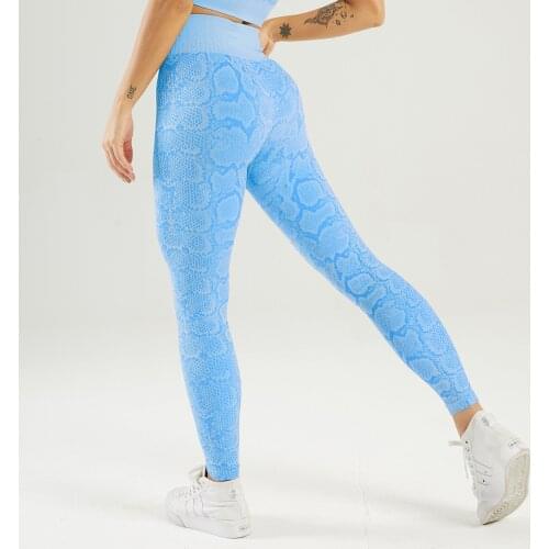 Snake Print Animal Fitness Leggings for Women Workout Legging High Waist Sexy Leggings Feminino Slim Gym Sports Leggins 2021 New