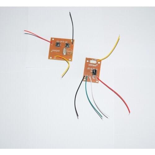 1/10 set 2.4G Two-way remote control module 40 meters/rc car robot ship toys parts Technology model baby toys for children