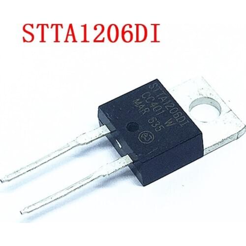 10pcs/lot STTA1206DI STTA1206D STTA-1206DI 1206DI TO-220AC