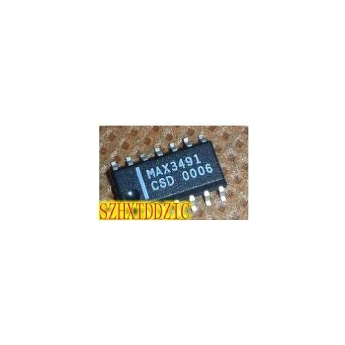 2pcs/lot MAX3491CSD MAX3491ESD MAX3491 SOP14 [SMD]