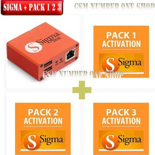 2020 version original Sigma Box with 9 cable Set + Sigma Pack 1, 2, 3 Activations