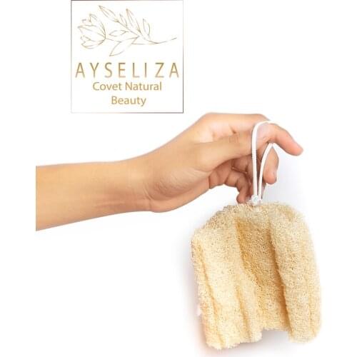 Ayseliza Loofah Bath Sponge Well-Designed Turkish Exfoliating Spa Hammam Product Stylish High Quality Shower Accessories Cleanse