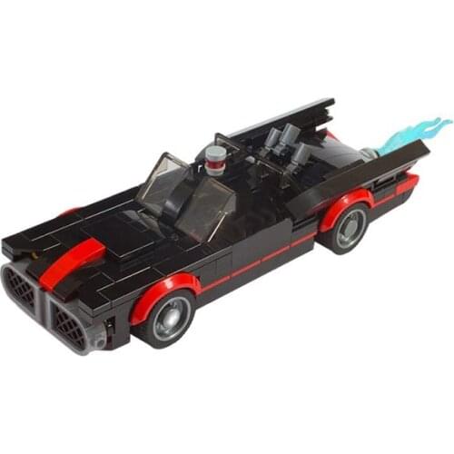 BuildMoc Decool 7105 7116 Comaptible Movies Figures Batpod Batmobile Set Building Blocks Kids Toys high-techalalalal Bricks