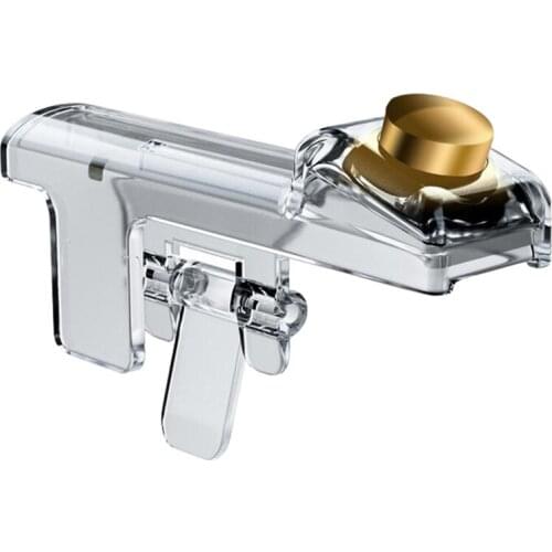 ABS Metal for PUBG Mobile Phone Game Controller Gamepad Joystick Trigger Aim Shooting L1 R1 Key Button for Iphone Xiaomi Android