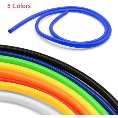 Motorcycle Hose 1Meter Petrol Fuel Line Hose Gas Oil Pipe Tube Rubber For Kawasaki W800 Cafe ZX636R GTR1400 H2R ZG1000 ZRX1100