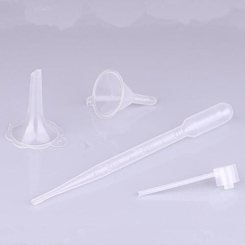 3pcs/set Perfume Refill Tools set Plastic Diffuser Syringe Straw Dropper Funnel Spray Dispensing Required Cosmetic tools