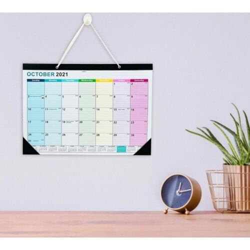 2021-2022 Desk Calendar Event Stickers Monthly Planner Runs from 2021 - 2022 Desk Calendar for Organizing