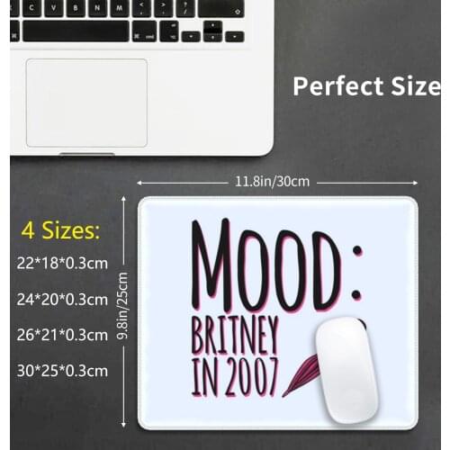 Mood ( Britney ) Mouse Pad DIY Print Britney Spears Umbrella Breakdown Pop Icon Pop Idol