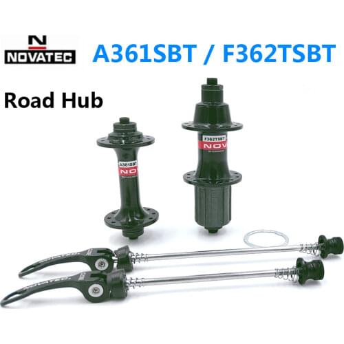 Novatec Hub A361SBT/F362TSBT Road Bicycle Hub Front/Rear Quick Release Bike Hub 2 Bearing Hole 20/24 GH Cassette 8/9/10/11/Speed