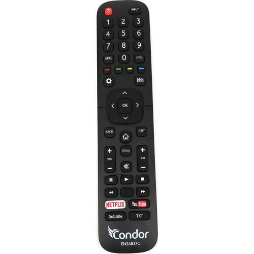 New Original EN2AB27C For Hisense LCD TV Remote Control With NETFLIX YouTube Function