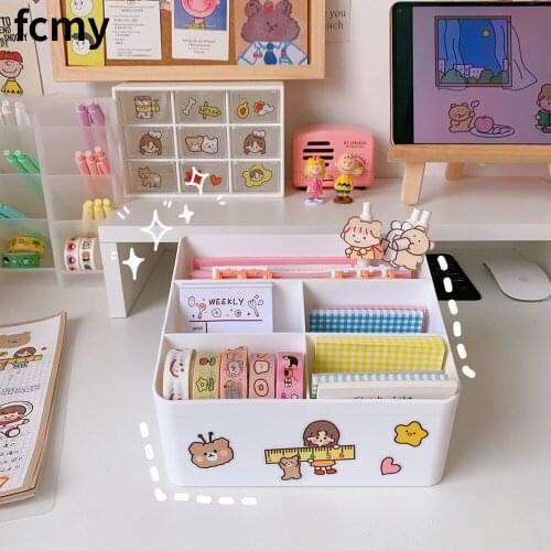 Makeup Organizer Large Capacity Cosmetic Storage Box Desktop Organizer Jewelry Lip Stick Nail Polish Container Drawer Storage