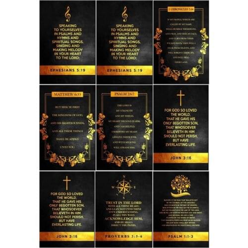 Muslim Islamic Koran Religion Picture Canvas PaintingOil Painting Wall Picture Poster Modern Picture in Livingroom Home Decor