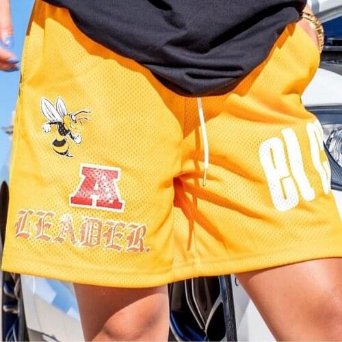 Eric Emanuel EE Basic Short 2021 new mens fitness exercise shorts breathable mesh casual shorts