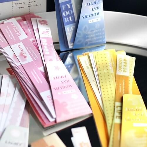 6packs/LOT as light as shadow series stationery sticker creative cute lovely decorarotion DIY sticker