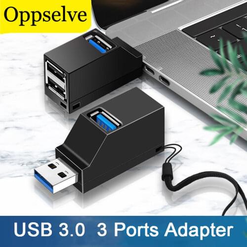 Multi-port USB 3.0 3 Port Universal USB Adapter High Speed U Disk Reader HUB Extender OTG Box for iPhone Xiaomi Samsung Computer