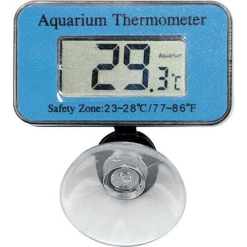 Mini Convenient Digital LCD LED Display Aquarium Fish Tank Waterproof Submersible Thermometer Sensor Hygrometer Gauge