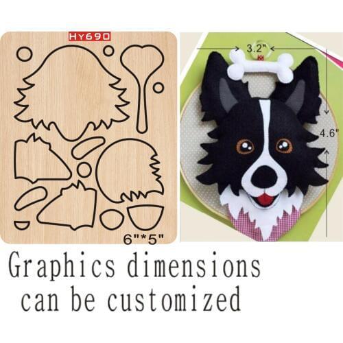 Dog cutting dies 2019 new die cut &wooden dies Suitable for common die cutting machines on the market