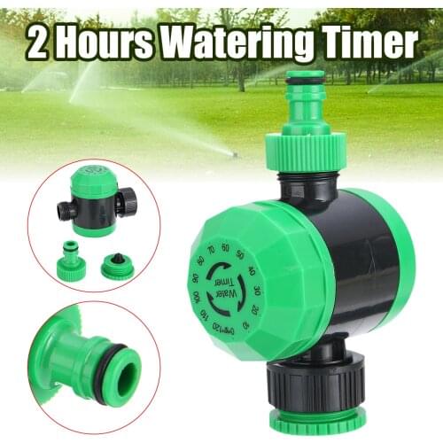 1pc Watering Timer Gardening Clock Auto Irrigation Time Controllers 2Hours Mechanical Outdoor Supplies