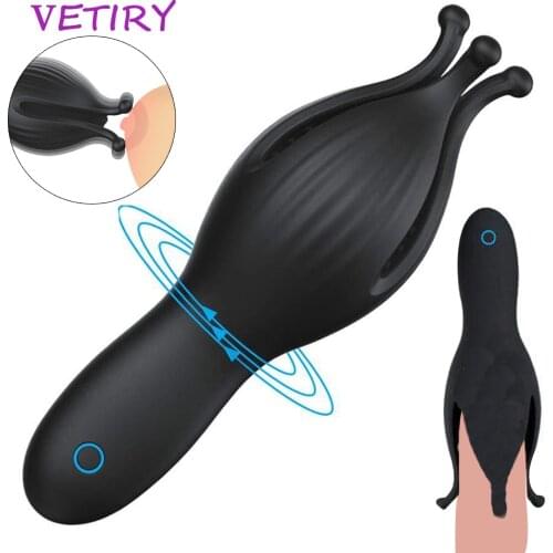 10 Speeds Masturbator for Men Male Masturbator Automatic Oral Climax Deep Throat Penis Delay Trainer Glans Stimulate Sex Toys