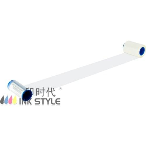 Pack of 2pcs Zebra Eltron UV Ribbon Blue Color 1000prints use in Zebra P310i P330i P420C P520i P500 P600c P720C ID Card Printer