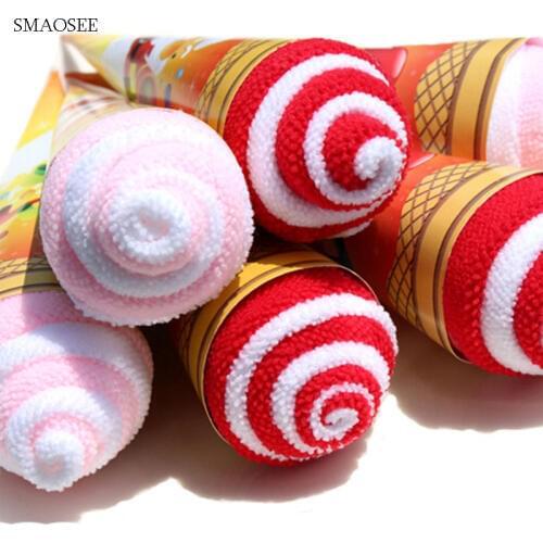 2020 Christmas Decorations For Home Creative Cute Ice Cream Toys For Kids Gift Cartoon Props ice Cream XMAS Party Supplies Gift