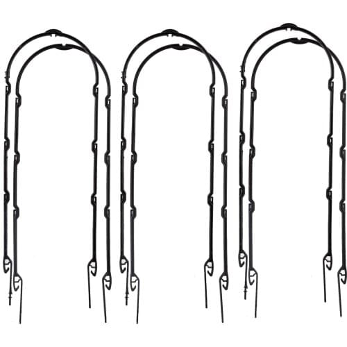 U-Hoops U-shaped Beans Vegetables Multifunction Trees Supports 6PCS Tomatoes Durable Plastic Flower Natural Climbing Frame