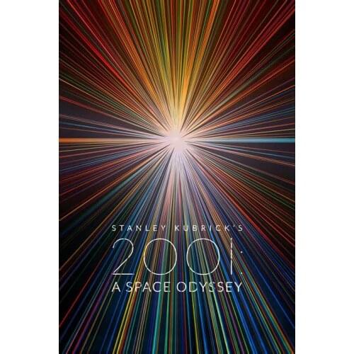 More Style Choose 2001 A Space Odyssey Movie Film Print Silk Poster Home Wall Decor 24x36inch