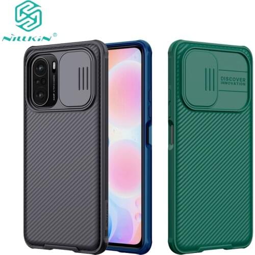 For Xiaomi Redmi Note 10 4G Note 10 Pro Case Nillkin CamShield Case Hard Plasti Anti-skidding Cover For Note 10s чехол