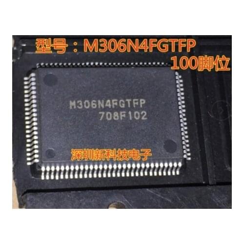 M306N4FGTFP QFP100 automotive car electronic ECU repair chip 100pin IC transponder