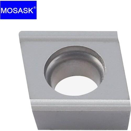 MOSASK 10PCS CCGT-L-H ZN90 ZP15 ZP163 Metal Working Lathe Tungsten Carbide Turning Precision Grinding Insert
