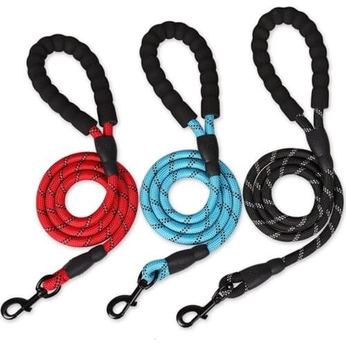 Large Dog Leash Nylon Rope Pet Running Tracking Leashes Long Lead Dog Mountain Climbing Rope