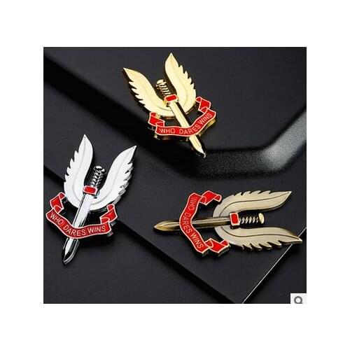 New Metal Auto Stickers Metal Victory Badge Emblem Decal Motorcycle Modified Car Accessories