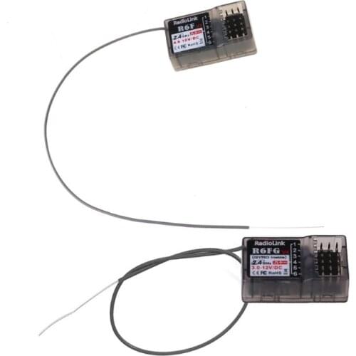 Radiolink R6FG R6F 2.4G Receiver FHSS 6 Channel Radio Control System for RC4GS F1CB