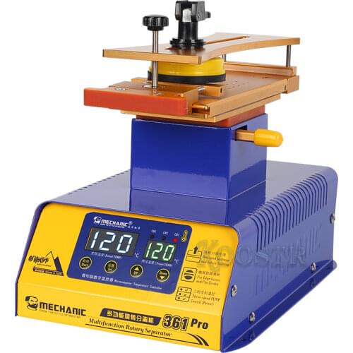 Separator MECHANIC 361 Pro 8 inch Multifunctional 360 degree rotatable working platform Universal for straight and edge screen