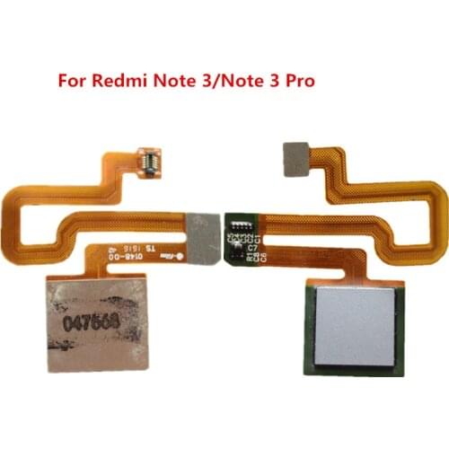 Return Home Button Assembly Flex Cable Ribbon Fingerprint Scanner for Xiaomi Redmi Note 3 Touch Sensor