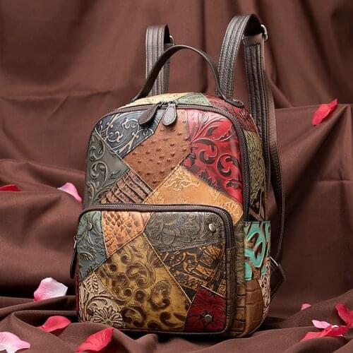 WHTUOHENG Womens Vintage Backpacks