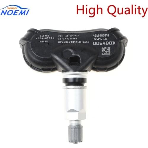 YAOPEI New 42607-0C091 426070C091 TPMS Tire Pressure Sensor 315MHZ For Toyota Tundra Sequoia 2018 2019