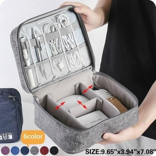 1pcs Organizer Travel Storage Hand Bag Packing Cosmetic Clothing Storage Bag