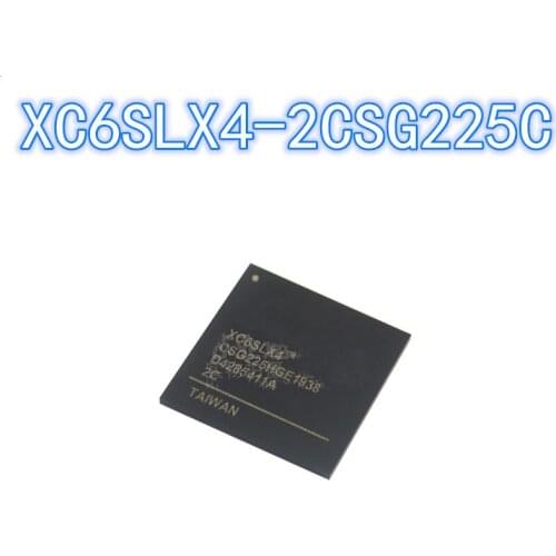 1PCS Original XC6SLX4-2CSG225C BGA-225 XC6SLX4 BGA225 Embedded-FPGA Field Programmable Gate Array