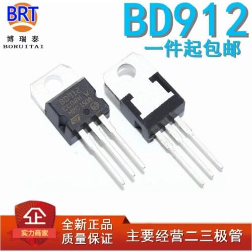 10pcs/lot BD912 100V 15A TO-220 TO220 Darlington transistor new original